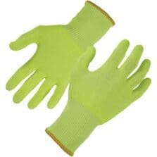 Gloves, Level A4, Cut-Resistant, Hi-Vis, L, 2/PR, Lime