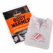 Warming Pack, f/Body, Adhesive, 3"x5", White