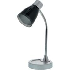 Lamp, f/Desk, LED, Adjustable Head, Compact, SR/BK