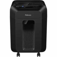 AutoMax 100MA Auto Feed Shredder, Micro-Cut, P-4, 10-Sheet, 4.5 Gal Bin, Black