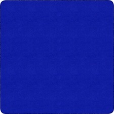 Rug, Square, Solid Color, 12'x12', Royal Blue