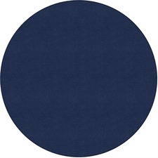 Rug, Solid Color, 6' Round, Navy