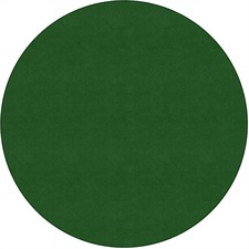 Rug, Solid Color, 6' Round, Clover