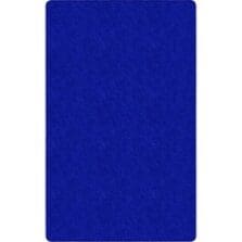 Rug, Rectangle, SolidColor, StainResistant, 7'6"x12', Royal Blue