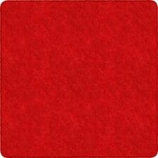 Rug, Square, SolidColor, StainResistant, 6'x6', Rowdy Red