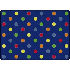 Rug, Dots, Rectangle, 6'x8'4", Primary