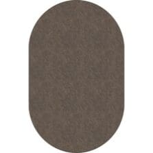 Rug, Oval, SolidColor, StainResistant, 7'6"x12', Wheat