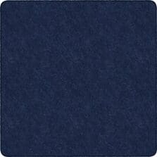 Rug, Square, SolidColor, StainResistant, 12'x12', Navy