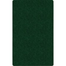 Rug, Rectangle, SolidColor, StainResistant, 4'x6', Emerald Green