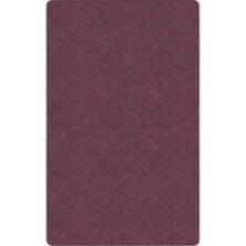 Rug Rectangle, SolidColor, StainResistant, 4'x6', Plum