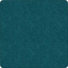Rug, Square, SolidColor, StainResistant, 6'x6', Marine Blue