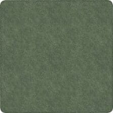 Rug, Square, SolidColor, StainResistant, 6'x6' Sage Green
