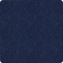 Rug, Square, SolidColor, StainResistant, 6'x6', Navy