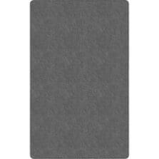 Rug, Rectangle, SolidColor, StainResistant, 7'6"x12', Gray
