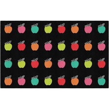 Rug, Apples, Rectangle, 7'6"x12', BK