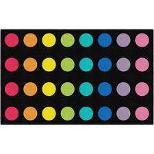 Rug, Dots, Rectangle, 7'6"x12', Primary