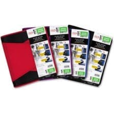 Binder, Zipper, Pocket/FileExpander, 2-3/4"x11-1/4"x12-3/4", MI