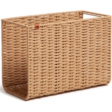 File Basket, f/Hanging Files, Woven, BN