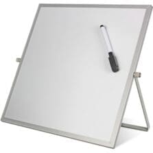 Board, Dry Erase/Magnetic, Flip Easel, 12"x12", WE