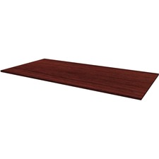 Tabletop, f/Preside Base, Rectangular, 96"x48"x1", Mahogany