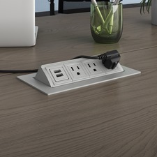 Power Harness, f/Motivate Tables, Pop-up Port, 5", 4x8, BK