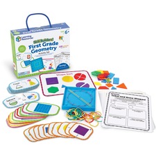 Shapes Activity, 2D/3D Shapes, 128 Pcs, Ages 6+, Multi