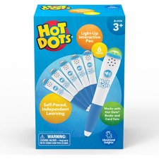 Hot Dots Pen, f/HotDots Activities, Audio/Visual, 6/Set, Multi