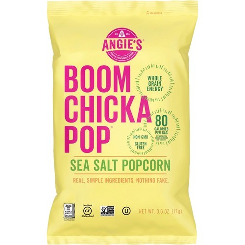 Popcorn, Sea Salt, Single Serve, 0.6oz Bag, 24/CT