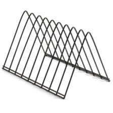Desk Sorter, Triangle, Steel Wire, Open Base, 7"x11"x7", BK