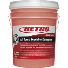 Detergent, Machine, Conc Liquid, All-Temp, 5 Gal Pail, CL OE