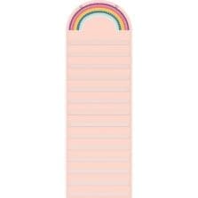 Chart, w/14 Pockets, Metal Grommets, Rainbow