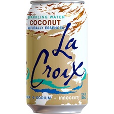 Sparkling Water, Coconut, 12 fl. oz, 12/PK, 2/CT, Multi