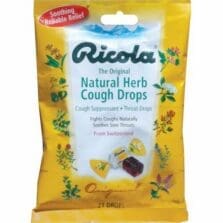 Cough Drops, Ricola, Natural Herb, 21/BG