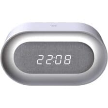 Night Light, w/Alarm Clock, 6-1/8"x4-1/8"x1-7/8", WE/GY
