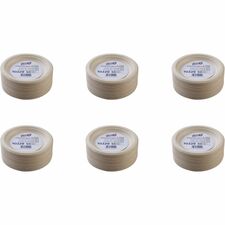 Plates, Compostable, 6", 50/PK, 20PK/CT, White