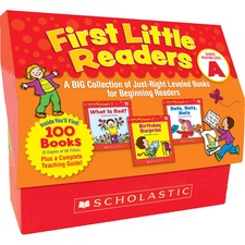 First Readers Books, Level A, Gr PK-2, 100/Set, Multi