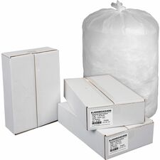 Can Liners, 7-10 Gal, 5 mic, 24"x24", 50BG/RL, 20RL/CT, NL