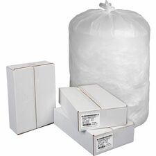 Can Liners, 40-45 Gal, 11 mic, 40"x46", 25BG/RL, 10RL/CT, NL