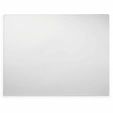 Desk Mat, Round Edges, Polypropylene, 25-1/2"x19-7/10", Clear
