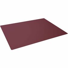 Desk Mat, Round Edges, Polypropylene, 25-1/2"x19-7/10", BY