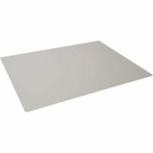 Desk Mat, Round Edges, Polypropylene, 25-1/2"x19-7/10", GY