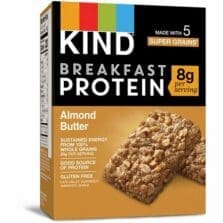 Breakfast Protein Bars, Almond Butter, 6/BX