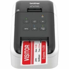Label Printer, DirectThermal, Wireless, 110dpi, 5"x9.2"x5.7", MI