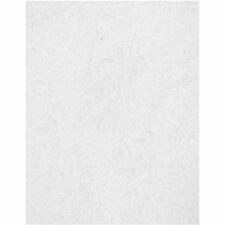 Floor Pads, f/Polishing, 14"x20", 5/CT, White