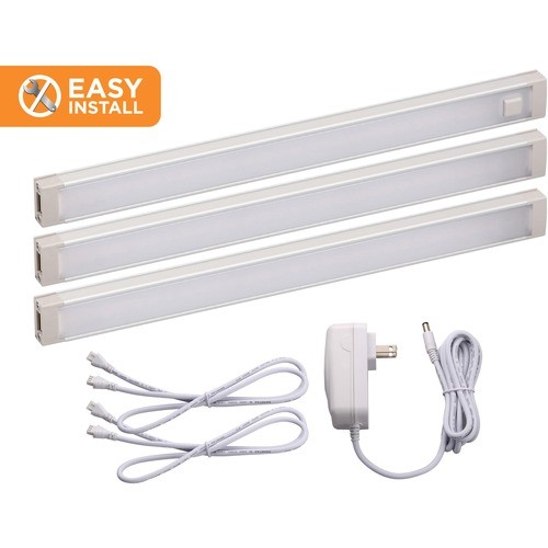 led under cabinet lighting three-bar kit, 0.78w x 0.39h