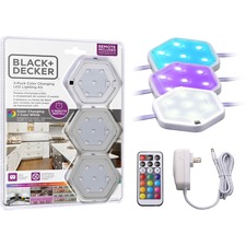 Under Cabinet Light Kit, 3 Lights, Color Changing, WE
