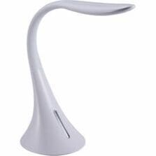 Lamp, f/Desk, USB Port, LED, Dimmable, Silicone Neck, 8 Watt, WE