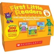 First Readers Books, Level D, Gr PK-2, 100/Set, Multi