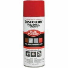 1600 Multipurpose Enamel Spray, 12 oz, 6/CT, OSHA Safety Red