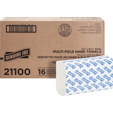 Multifold Towels, Z-Fold, 9-1/5"x9-2/3", 250/PK, 1280/PL, WE